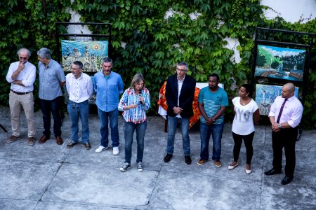 13.11.2017 - Prefeita Paula Mascarenhas participa da Abertura da semana da Consciência Negra no pátio interno da Secult