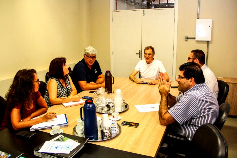 11.01.2018 - Vice-prefeito Idemar Barz na reunião sobre Inter Regional: fase do Enart 2018 em Pelotas