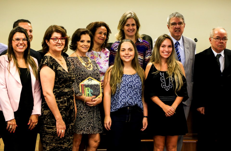 29.01.2018 - Prefeita Paula Mascarenhas durante cerimônia de entrega do Selo Mérito Justiça Gaúcha às Unidades Jurisdicionais que cumpriram as metas 1 e 2 do CNJ - Foto: Gustavo Vara