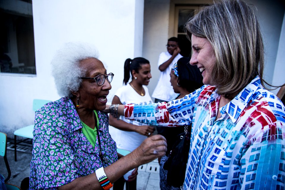 13.11.2017 - Prefeita Paula Mascarenhas participa da Abertura da semana da Consciência Negra no pátio interno da Secult
