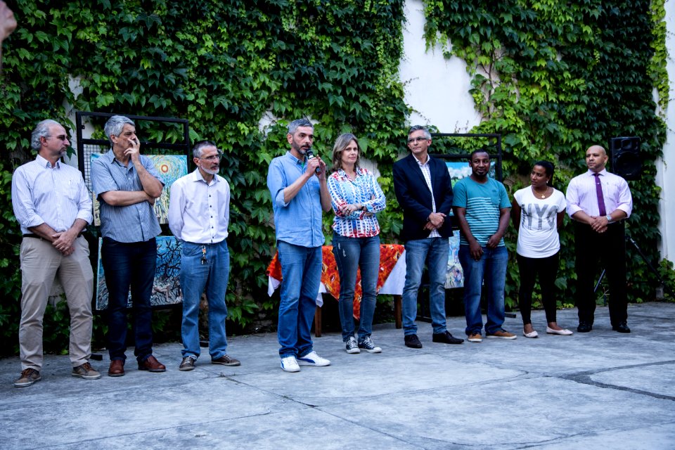 13.11.2017 - Prefeita Paula Mascarenhas participa da Abertura da semana da Consciência Negra no pátio interno da Secult