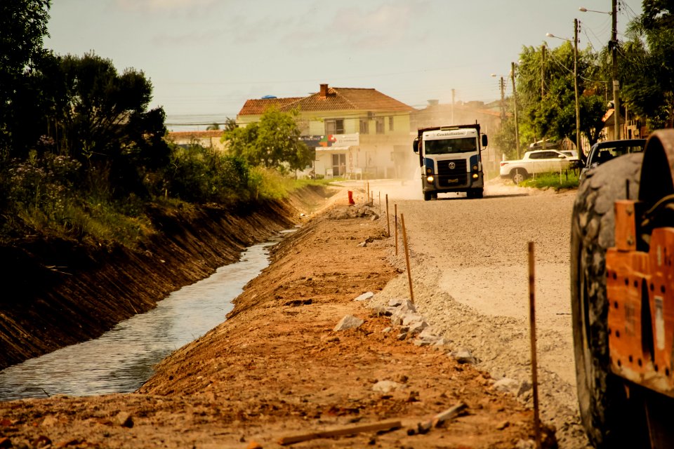 25.03.2021 Obras de Requalificação Rua Padre Anchieta Foto Rodrigo Chagas