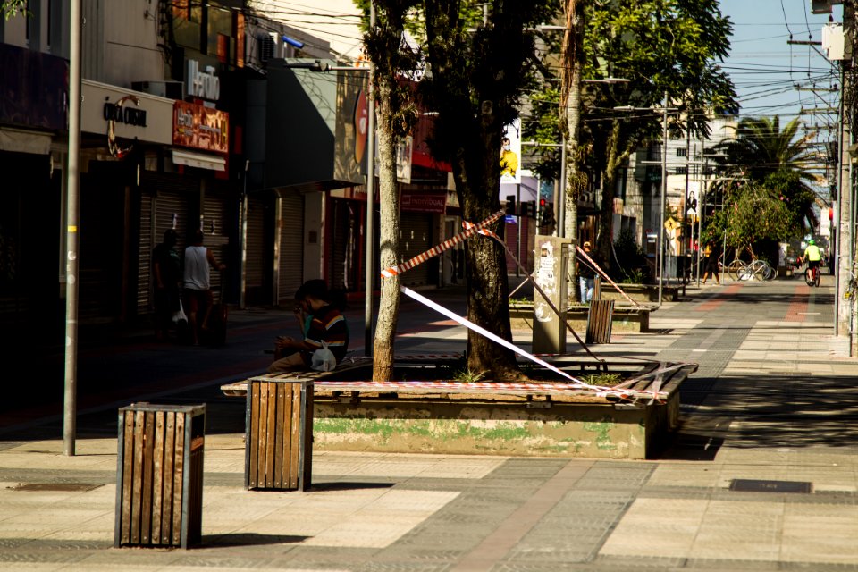 13.03.2021 - Lockdown em Pelotas - Foto: Gustavo Vara