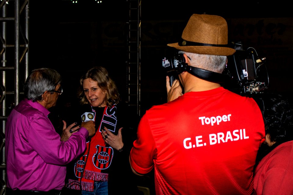 08.09.2019 - Prefeita Paula Mascarenhas prestigia o almoço de 108 anos do Xavante - Foto Michel Corvello