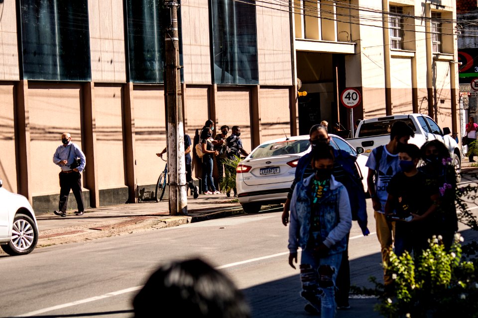 07.03.2021 - Movimento na cidade durante o lockdown - Foto Michel Corvello-57
