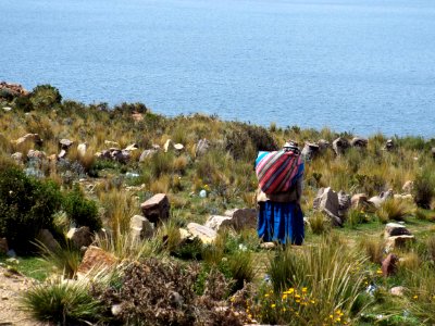 Camino al lago