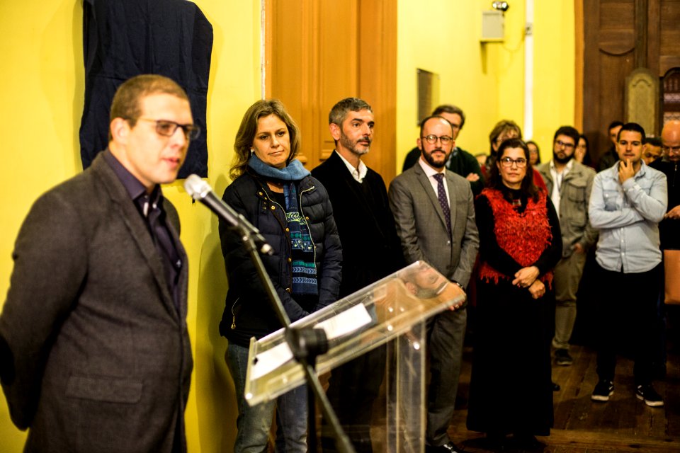29.06.2018 - Prefeita Paula Mascarenhas e o vice Idemar Barz na solenidade de inauguração da nova sede do Museu de Arte Leopoldo Gotuzzo - Foto: Gustavo Vara