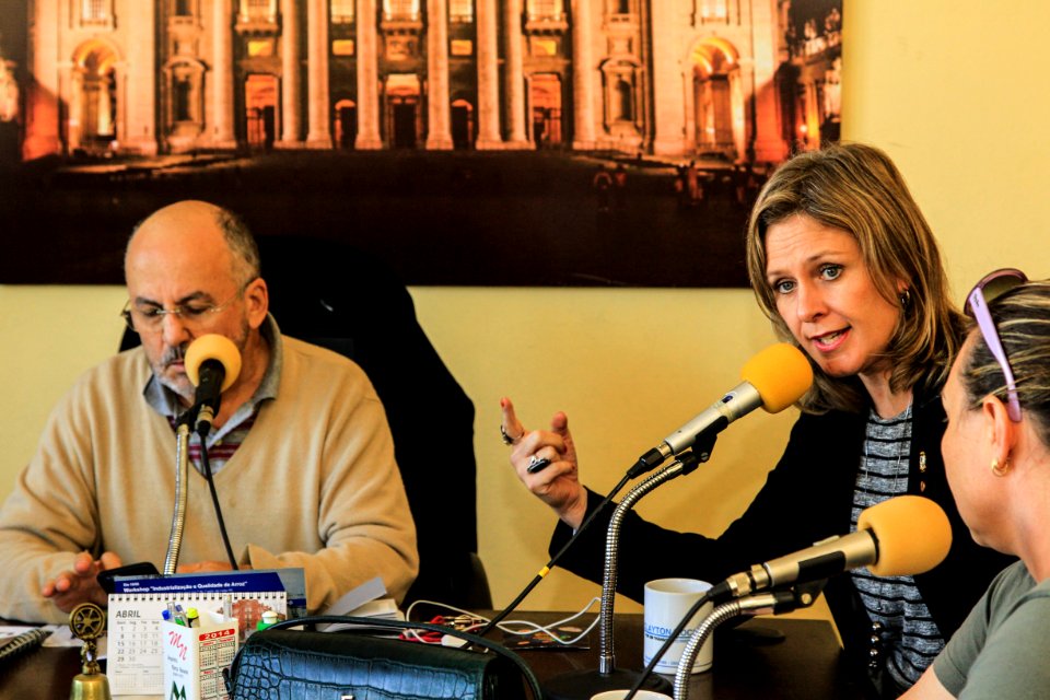 16.05.2018 - Prefeita Paula Mascarenhas no 13Horas, o reconhecimento da cultura doceira e do conjunto arquitetônico de Pelotas pelo @iphan dominou as conversas do programa - Foto: Gustavo Vara