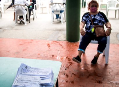 26.03.2021 - Vacinação dos idosos com 74 anos nas escolas - Foto Michel Corvello