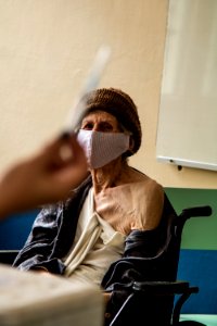 24.03.2021 - Vacinação dos idosos com 76 anos nas escolas - Foto Michel Corvello