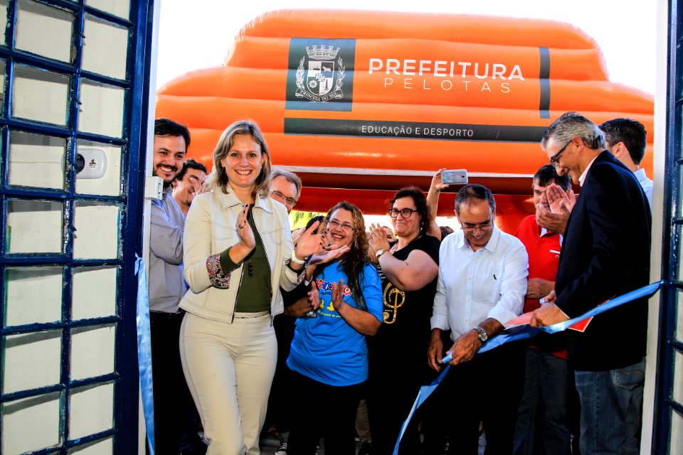 02.04.2018 - Prefeita Paula Mascarenhas e o vice Idemar Barz durante inauguração do novo Centro de Autismo Dr. Danilo Rolim de Moura - Foto: Gustavo Vara