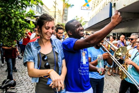 15.01.2018 - Prefeita Paula Mascarenhas no Cortejo Musical do 8° Festival Internacional Sesc de Música