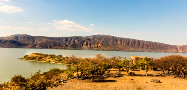 En el lago de Chapala se encuentra esta isla