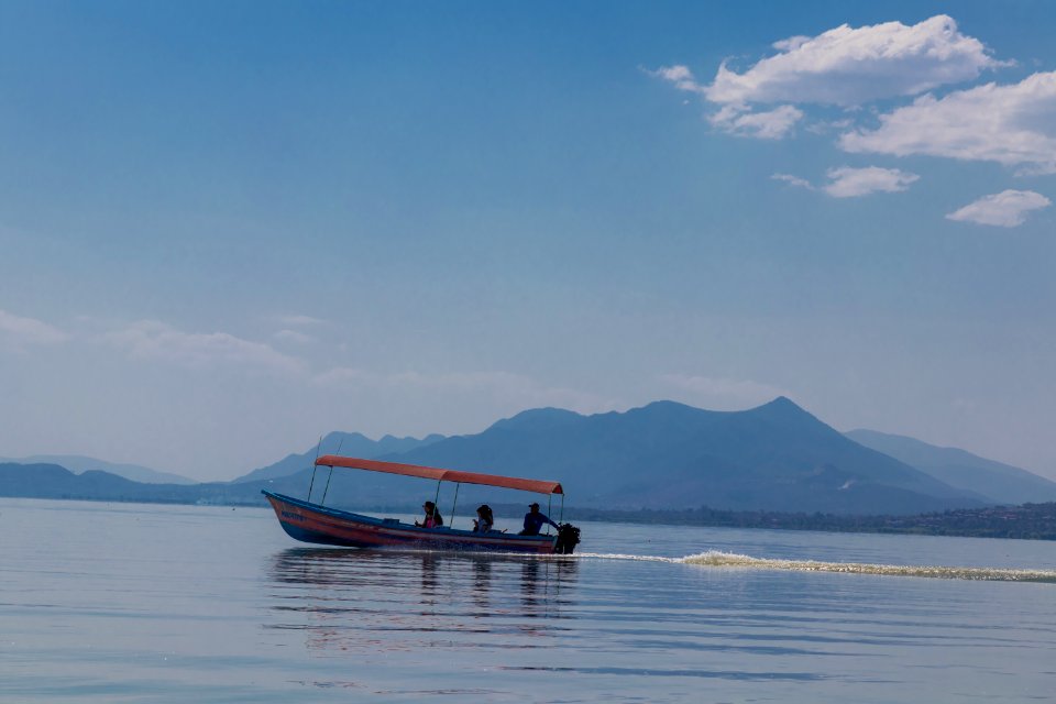 En el lago de Chapala se encuentra esta isla