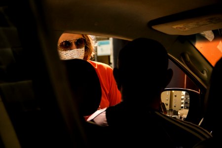 27.02.2021 Prefeita Paula Mascarenhas acompanha Drive Thru de Vacinação para idosos Foto Rodrigo Chagas