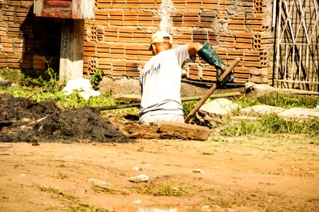 15.02.2021 Inicio do Bairro Bem Cuidado no Navegantes Foto: Rodrigo Chagas