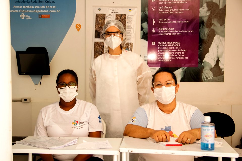 11.03.2021 Vacinação da 2ª dose dos idosos e profissionais de saúde Foto Rodrigo Chagas