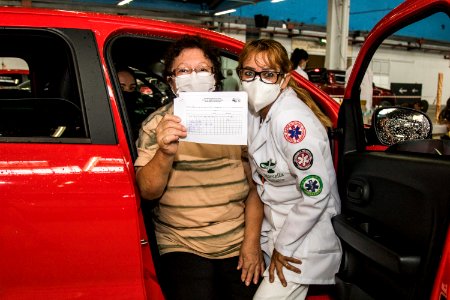 01.04.2021 - Vacinação dos idosos a partir dos 68 anos - Foto Michel Corvello