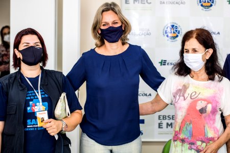19.01.2021 - Aplicação das primeiras doses da vacina contra o coronavírus em Pelotas - Foto Michel Corvello
