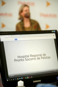 10.12.2020 Prefeita Paula Mascarenhas e Governador assinam termo repasse dos recursos para o novo hospital Foto Rodrigo Chagas
