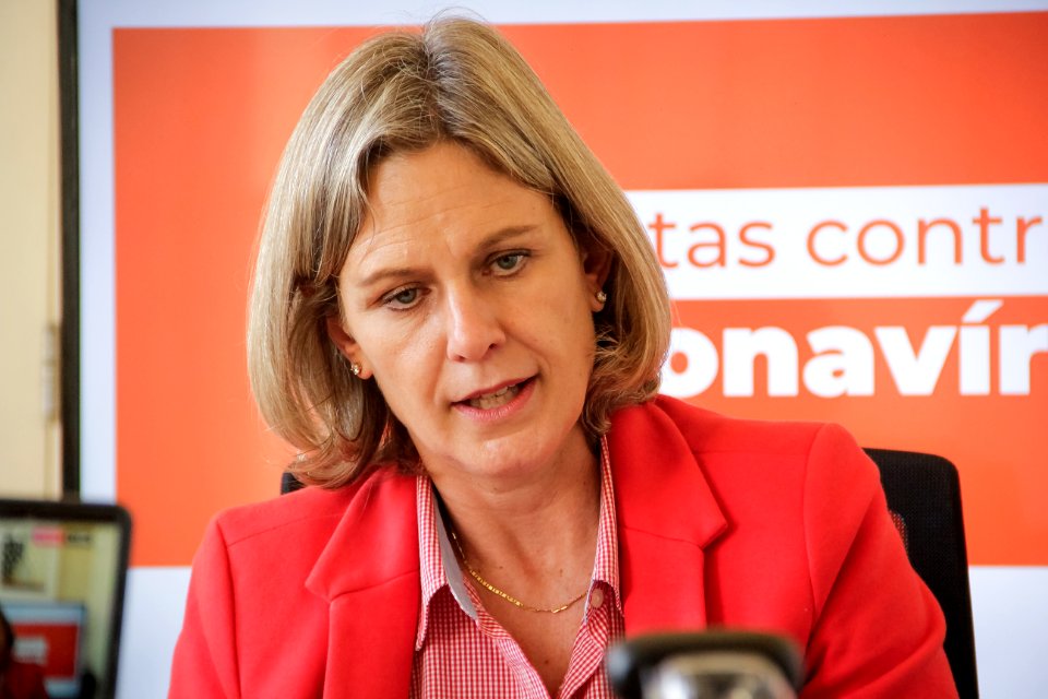 01.12.2020 Prefeita Paula Mascarenhas Live de Atualização sobre Corona Vírus Foto Rodrigo Chagas