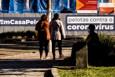 Cotidiano pelotense durante a pandemia do coronavírus - Foto Michel Corvello