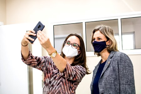 19.01.2021 - Aplicação das primeiras doses da vacina contra o coronavírus em Pelotas - Foto Michel Corvello