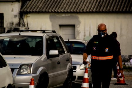 27.02.2021 Prefeita Paula Mascarenhas acompanha Drive Thru de Vacinação para idosos Foto Rodrigo Chagas