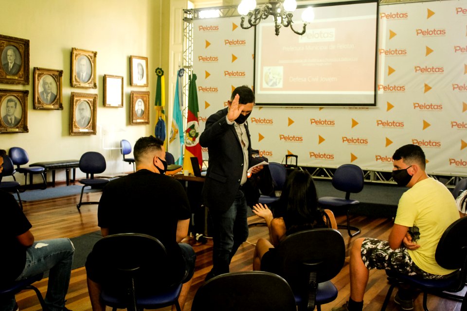 11.02.2021 Reunião Assessoria Especial de Resiliência e Proteção a Defesa Civil Foto Rodrigo Chagas