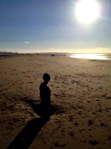 Crosby Beach, "Another Place" photo
