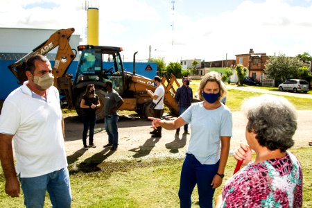 19.02.2021 - Prefeita Paula Mascarenhas visita Bairro Bem Cuidado no Navegantes - Foto: Gustavo Vara