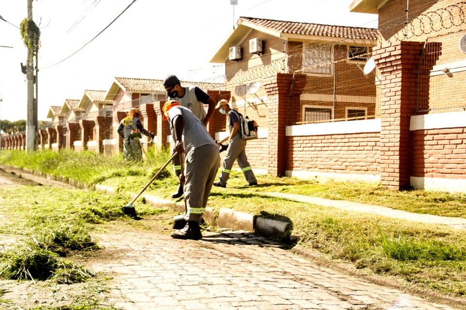15.02.2021 Inicio do Bairro Bem Cuidado no Navegantes Foto: Rodrigo Chagas