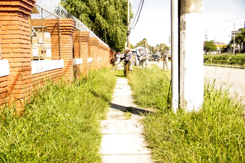 15.02.2021 Inicio do Bairro Bem Cuidado no Navegantes Foto: Rodrigo Chagas