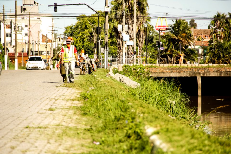 15.02.2021 Inicio do Bairro Bem Cuidado no Navegantes Foto: Rodrigo Chagas