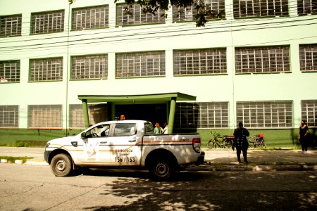 31.03.2021 Vacinação dos idosos de 73 e 72 anos nas escolas Foto Rodrigo Chagas