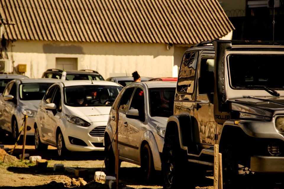 27.02.2021 Prefeita Paula Mascarenhas acompanha Drive Thru de Vacinação para idosos Foto Rodrigo Chagas