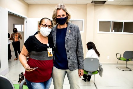19.01.2021 - Aplicação das primeiras doses da vacina contra o coronavírus em Pelotas - Foto Michel Corvello