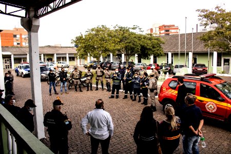 24.05.2020 - Operação integrada das força de segurança no acesso à Praia do Laranjal e Recanto de Portugal - Foto Michel Corvello