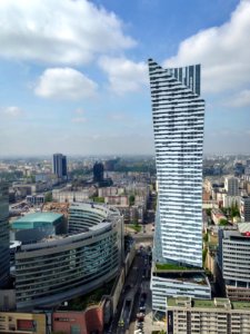 Warsaw skyline photo