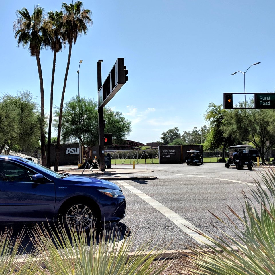 Tempe is a city just east of Phoenix, in Arizona