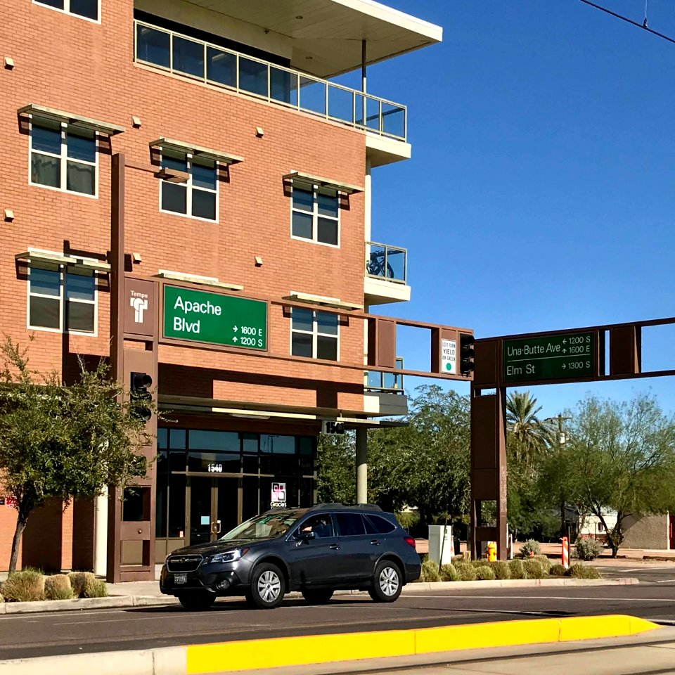 Tempe is a city just east of Phoenix, in Arizona