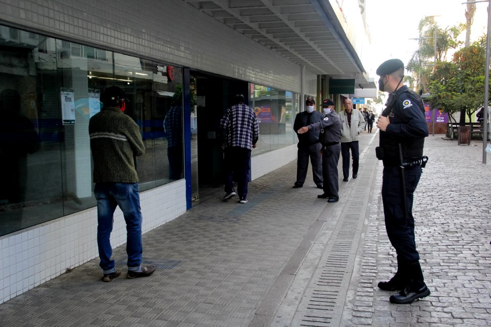 30.05.2020 - Operação Fila Segura Foto: Rodrigo Chagas