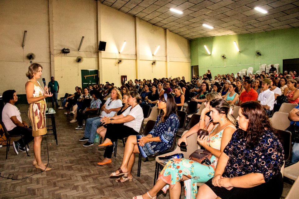 05.03.2020 - Prefeita Paula Mascarenhas participa da reunião de Gestão sobre o programa Saúde Ativa com servidores das UBS da Colônia, Centro e Porto - Foto Michel Corvello