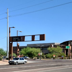 Tempe is a city just east of Phoenix, in Arizona