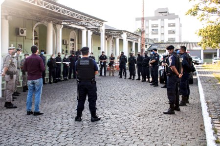 23.04.2020 - Operação integrada para fiscalização do novo decreto - Foto Michel Corvello