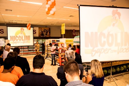 05.03.2020 - Prefeita Paula Mascarenhas prestigia a  inauguração da nova unidade do Supermercado Nicolini - Foto Michel Corvello