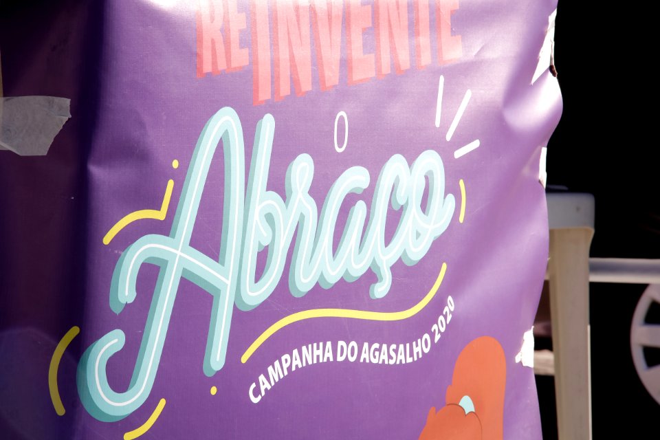 26.06.2020 - Drive thru da Campanha do Agasalho  Foto: Rodrigo Chagas