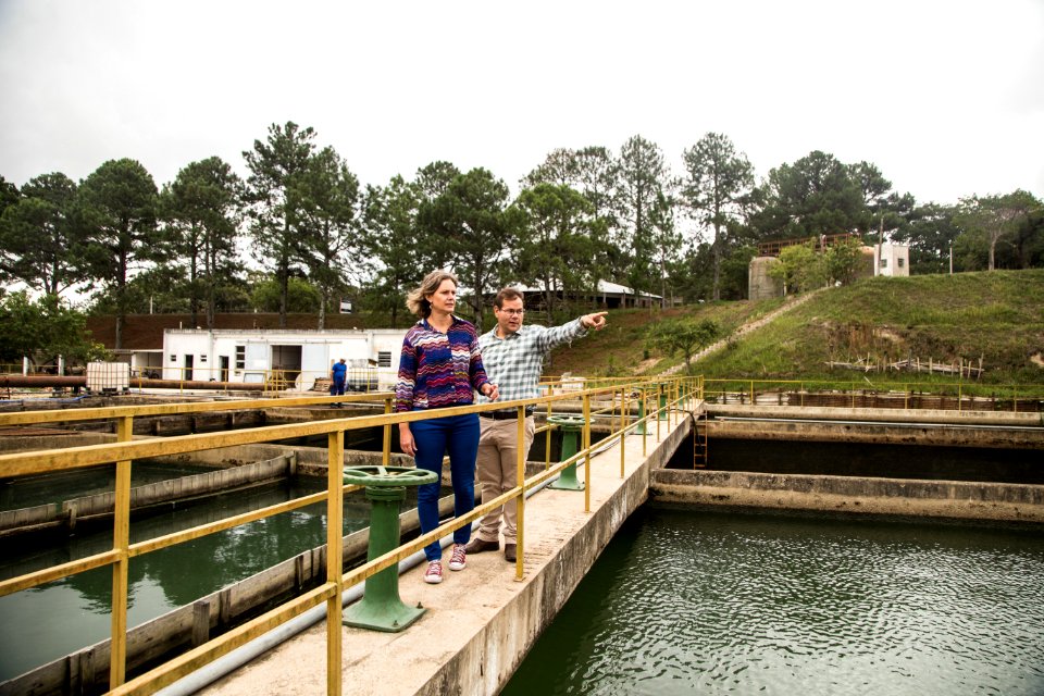 31.03.2020 - Prefeita Paula Mascarenhas realiza visita na Barragem Santa Bárbara - Foto: Gustavo Vara