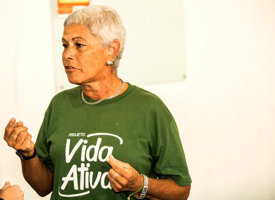 06.03.2020 - Atividade Vida Ativa no Ginásio Karosso - Foto Michel Corvello