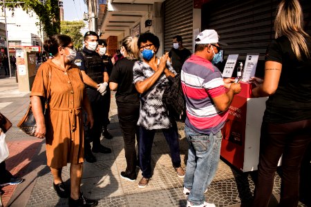 23.04.2020 - Operação integrada para fiscalização do novo decreto - Foto Michel Corvello
